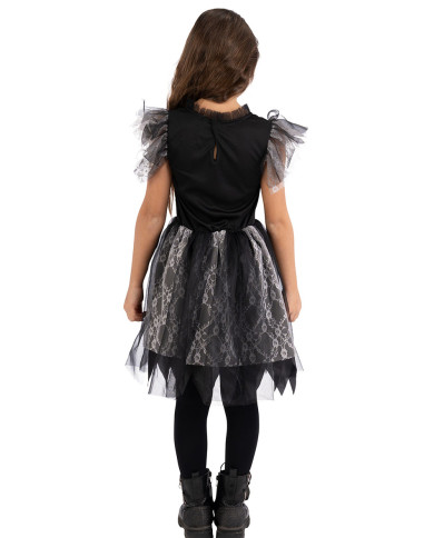 Costume scheletrina in busta c/gancio