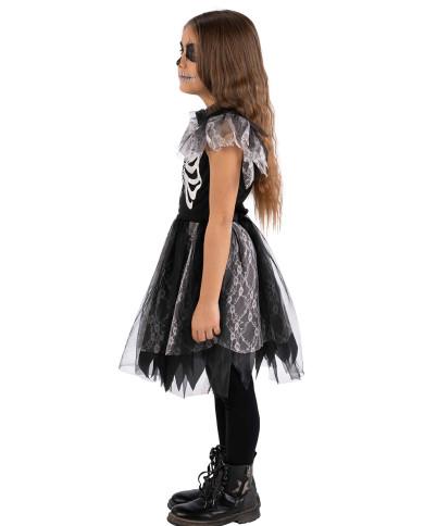 Costume scheletrina in busta c/gancio