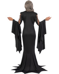 Costume morticia sexy in busta c/gancio Costume morticia sexy in busta c/gancio