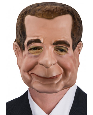 Eva mask which represents the famous italian politician Romano Eva mask which represents the famous italian politician Romano