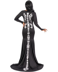 Costume scheletro sexy in busta c/gancio