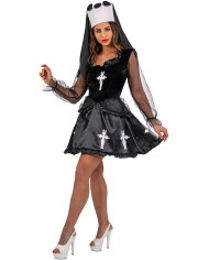 Sexy Horror Nun costume in bag with hook Sexy Horror Nun costume in bag with hook