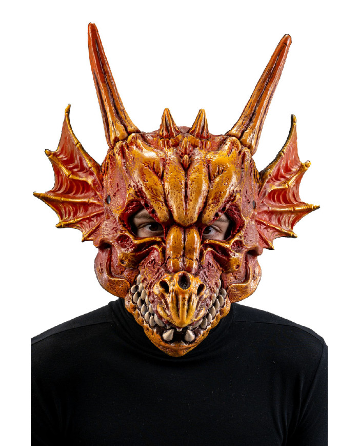 Giant eva dragon mask w/header