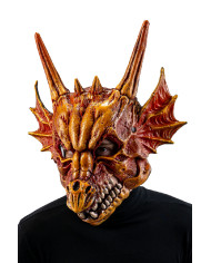 Masque dragon géant en mousse EVA avec étiquette cartonnée pliée