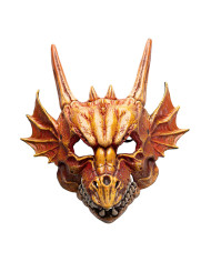 Masque dragon géant en mousse EVA avec étiquette cartonnée pliée