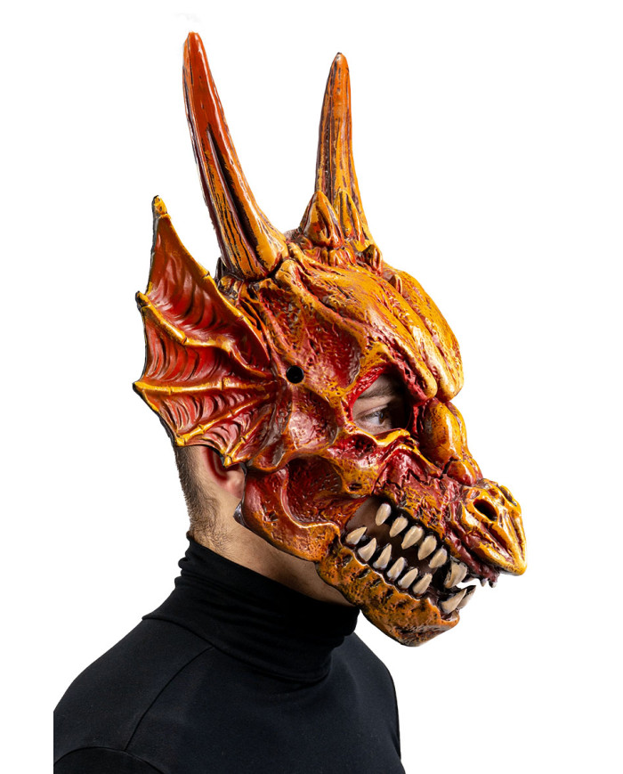 Giant eva dragon mask w/header