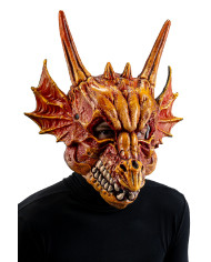 Masque dragon géant en mousse EVA avec étiquette cartonnée pliée