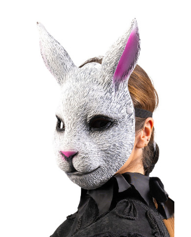 Hasenmaske aus EVA-Schaum mit Aufhänger Hasenmaske aus EVA-Schaum mit Aufhänger