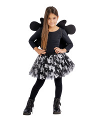 Set fantasmino bimba (gonna, ali h.41x55 cm. ca) in busta con cavallotto