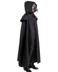 Adult plage doctor set (cape l.cm.130 and mask) in bag with hook