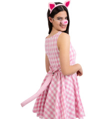 Set maialina (cerchietto, coda, naso) su cartoncino