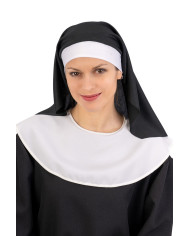 Voile nonne en tissu dans un sachet