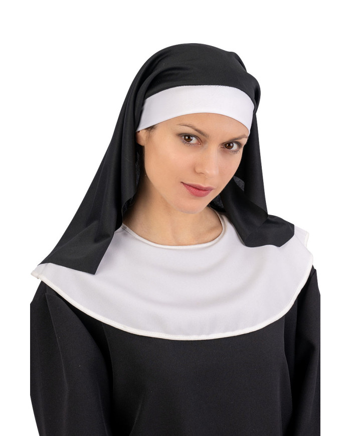 Voile nonne en tissu dans un sachet