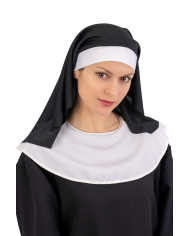 Voile nonne en tissu dans un sachet