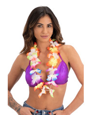 Bunte Hawaiikette mit Aufhänger