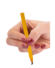 Pencil that does not write trick in blister Pencil that does not write trick in blister
