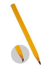 Pencil that does not write trick in blister Pencil that does not write trick in blister