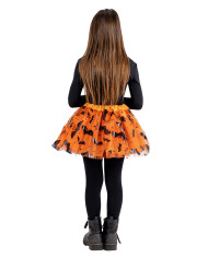 Orange girl tutu w/bat printings l.cm.30 only size in pbh Orange girl tutu w/bat printings l.cm.30 only size in pbh