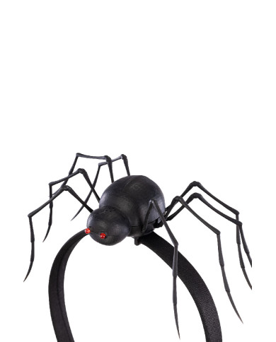 Haarreif mit Spinne, mit Bewegung, (Batterien nicht enthalten) in Beutel mit Aufhänger