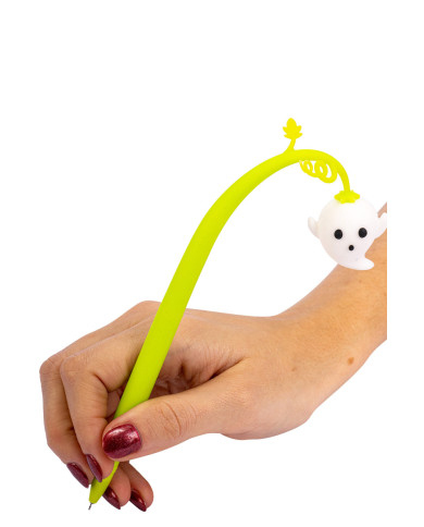 Stylo Halloween 2 modèles assortis sur un présentoir