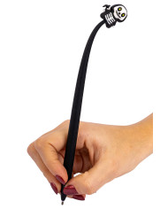 Stylo Halloween 4 modèles assortis sur un présentoir