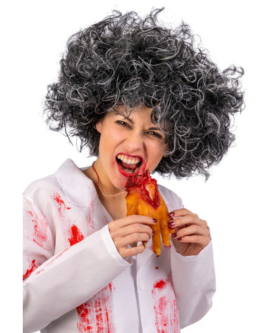 Collana con mano mozzata in lattice con cavallotto