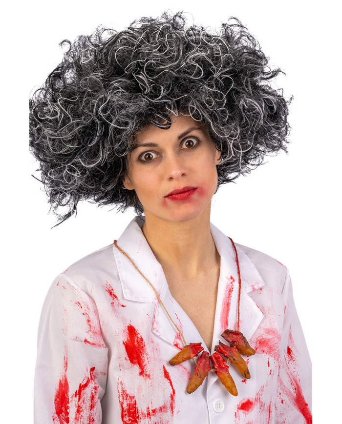 Kette mit abgehackten Fingern aus Latex mit Aufhänger