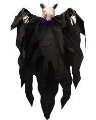 Monstre rat à suspendre h. env. 90 cm avec lumières (piles comprises) avec étiquette volante / étiquette