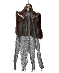 Hanging skeleton w/cloak and hood h.cm.60 with hangtag/label