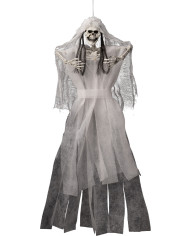 Scheletro sposa d'appendere h.cm. 60 ca. con cartellino/etichetta