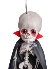Hanging dracula skeleton h.cm. 45 with hangtag/label