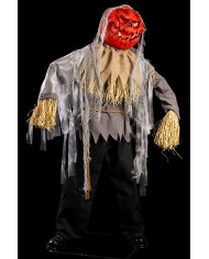 Pumpkin monster with sound, lights and movement (batteries included) h.cm.190 in bag