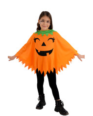 Pumpkin jersey ponchi one size l.cm.55 in bag w/hook