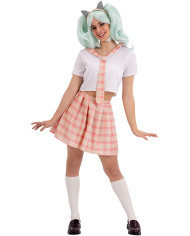 Kätzchen-Kostüm Cosplay Gr. VIII (12-13 Jahre) in Beutel mit Haken