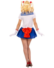 Disfraz de cosplay de marinero de la luna talla VIII (12-13 años) en bolsa con percha