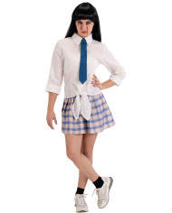 Costume studentessa anime giapponese tg.S (14-16 anni) in busta c/gancio Costume studentessa anime giapponese tg.S (14-16 anni) in busta c/gancio