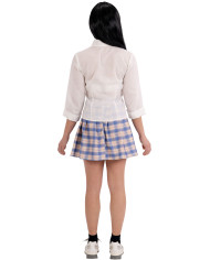 Schulmädchen Kostüm japanische Anime Gr. S (14-16 Jahre) in Beutel mit Haken Schulmädchen Kostüm japanische Anime Gr. S (14-16 Jahre) in Beutel mit Haken