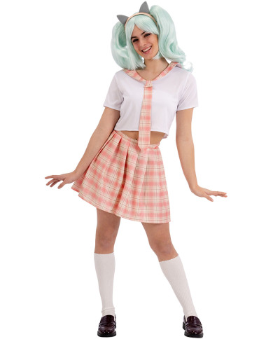 Costume gattina cosplay tg.S (14-16 anni) in busta c/gancio