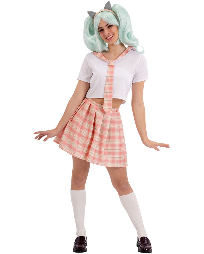 Cosplay cat costume size s (14-16 years) in bag w/hook