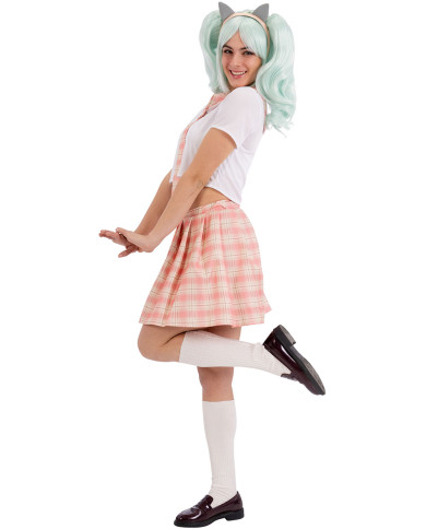 Costume gattina cosplay tg.S (14-16 anni) in busta c/gancio