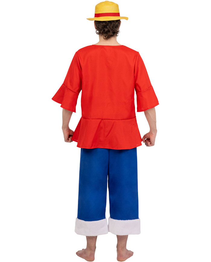 Anime fisherman costume size s (14-16 years) in bag w/hook