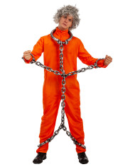 Prisoner costume only size (m/l) in bag w/hook
