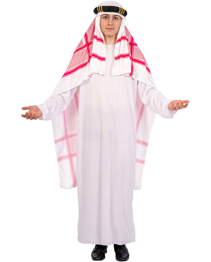 Costume arabo T.U. (M/XL) in busta c/gancio