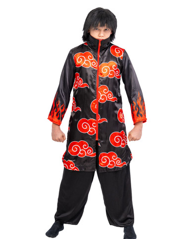 Disfraz de cosplay de nube roja talla S (14-16 años) en bolsa con percha