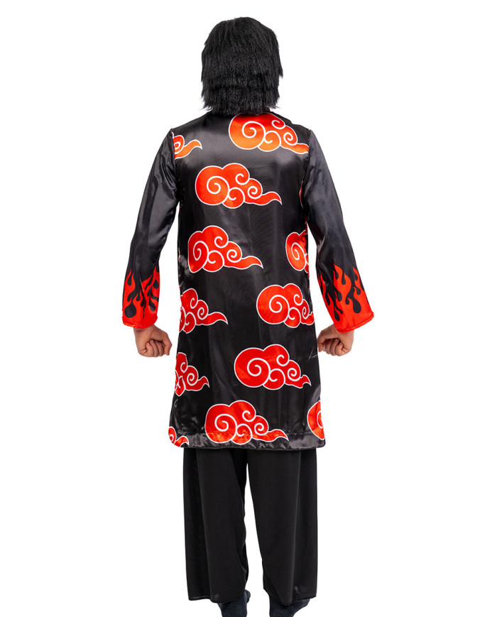 Déguisement nuage rouge cosplay taille S (14-16 ans) dans un sachet avec crochet