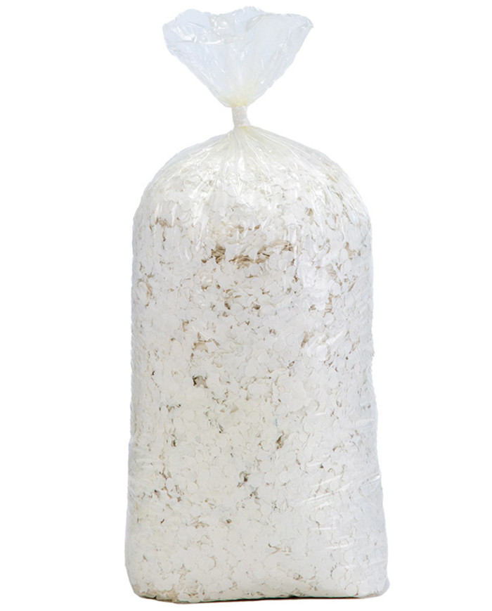 IT SACCO CORIANDOLI BIANCHI KG.10 CON CARTELLINO/ETICHETTA IT SACCO CORIANDOLI BIANCHI KG.10 CON CARTELLINO/ETICHETTA