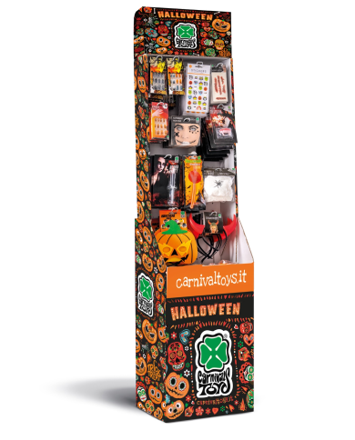 ACCESSORI HALLOWEEN (PZ.112) IN ESPOSITORE H.CM.165XL.40XP.30 CA. ACCESSORI HALLOWEEN (PZ.112) IN ESPOSITORE H.CM.165XL.40XP.30 CA.