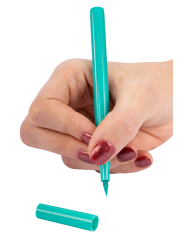 Rotulador maquillaje para cara/cuerpo verde sobre cartoncillo