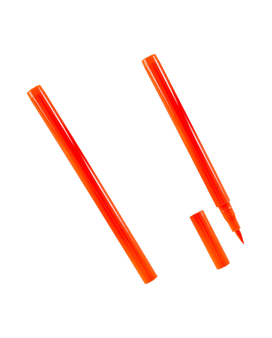 Rotulador maquillaje para cara/cuerpo naranja sobre cartoncillo