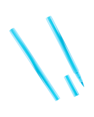 Himmelblauer Schminkstift Gesicht/Körper auf Pappkarton